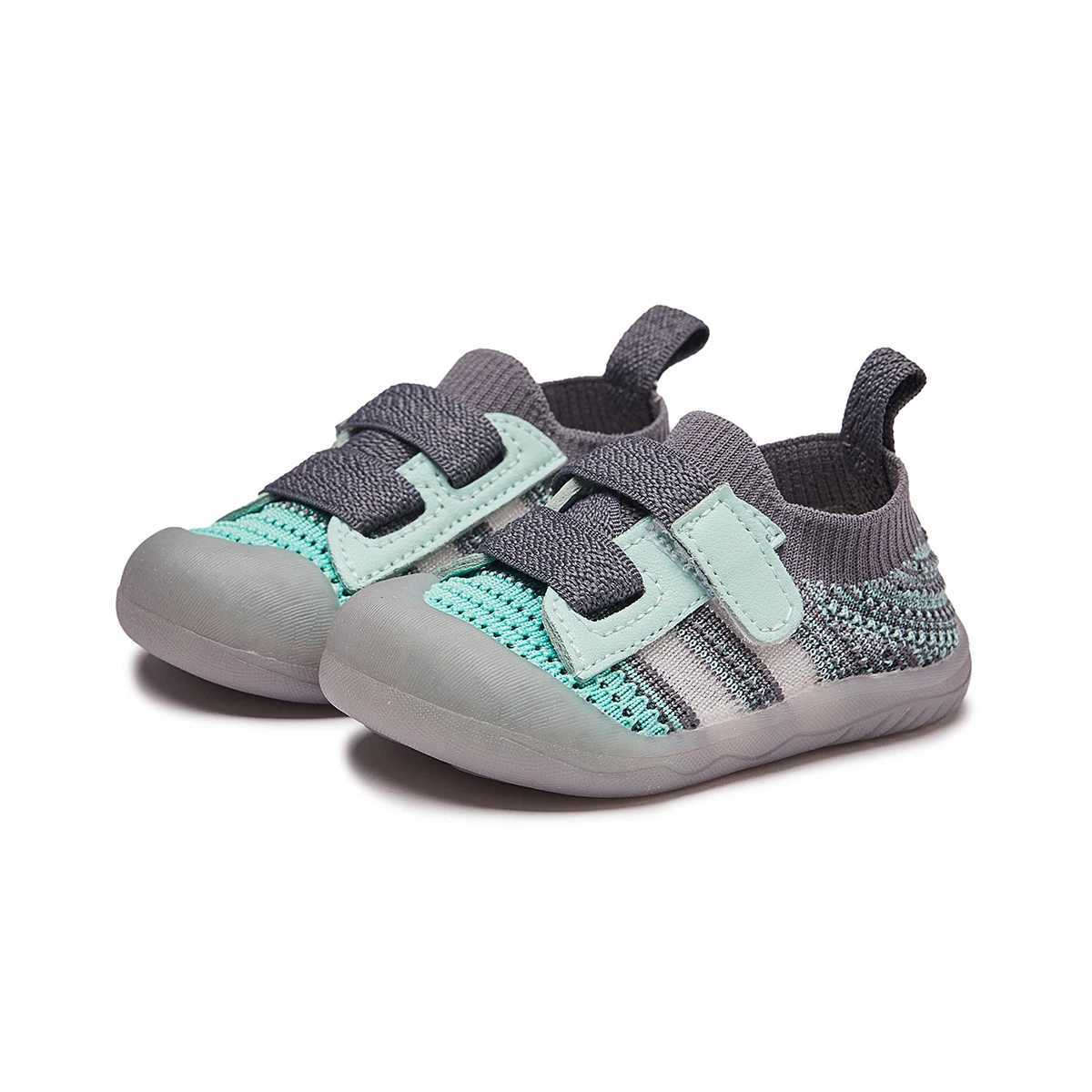 Baby Boys Girls Snakers Rubber Sole Nonslip Outdoor Shoes Toddler Walking Shoes Infant Shoe C251008