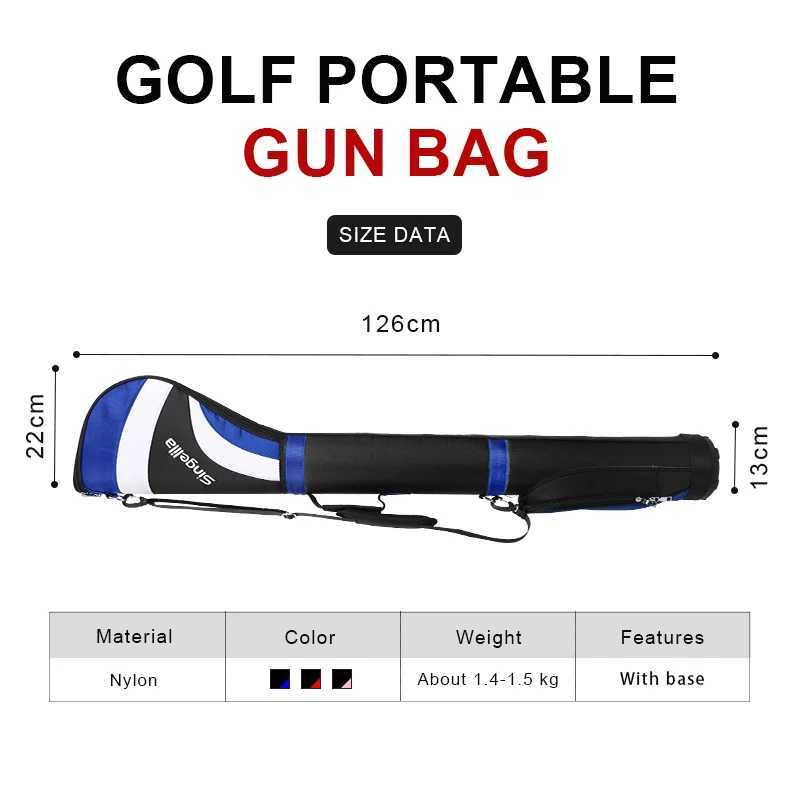 Singelila Golf Bag Lightweight Standing Golf Gun Bag Ladies Men Bag Large Capacity Accessories for 67 Golf Clubs J251008