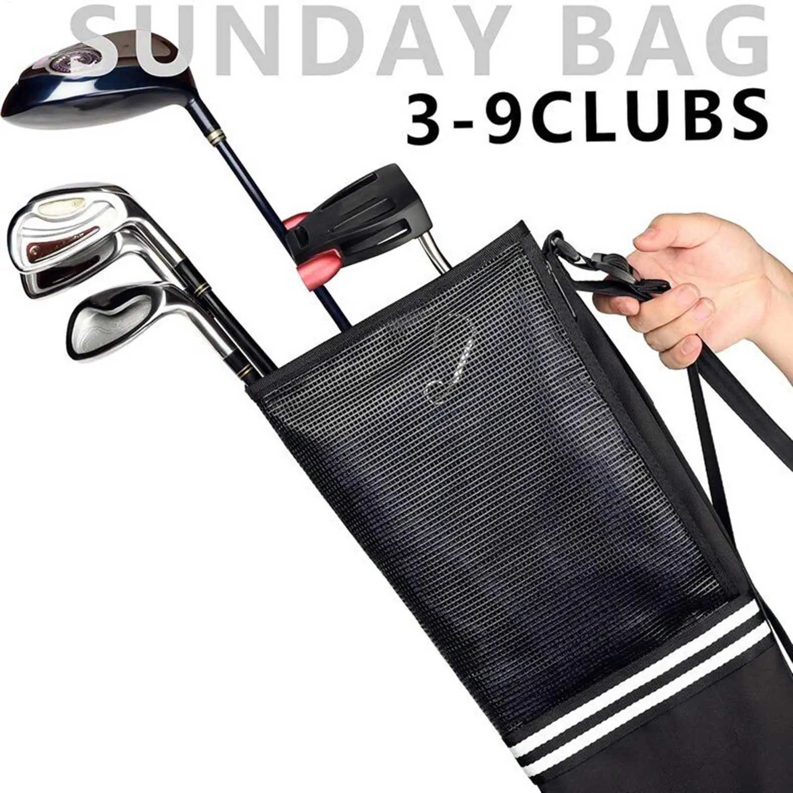 Golf Bags For Men Golf Ball Bag Holds 39 Sticks Foldable Waterproof Tee Towel Compartments Pack For Travel Practice Tournament J251008