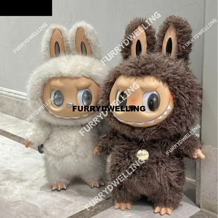 Popular ZIMOMO Labub Big Leader LABUBU Archangel Vinyl Plush 58Cm Large Dwe74 Doll Decorative Ornaments