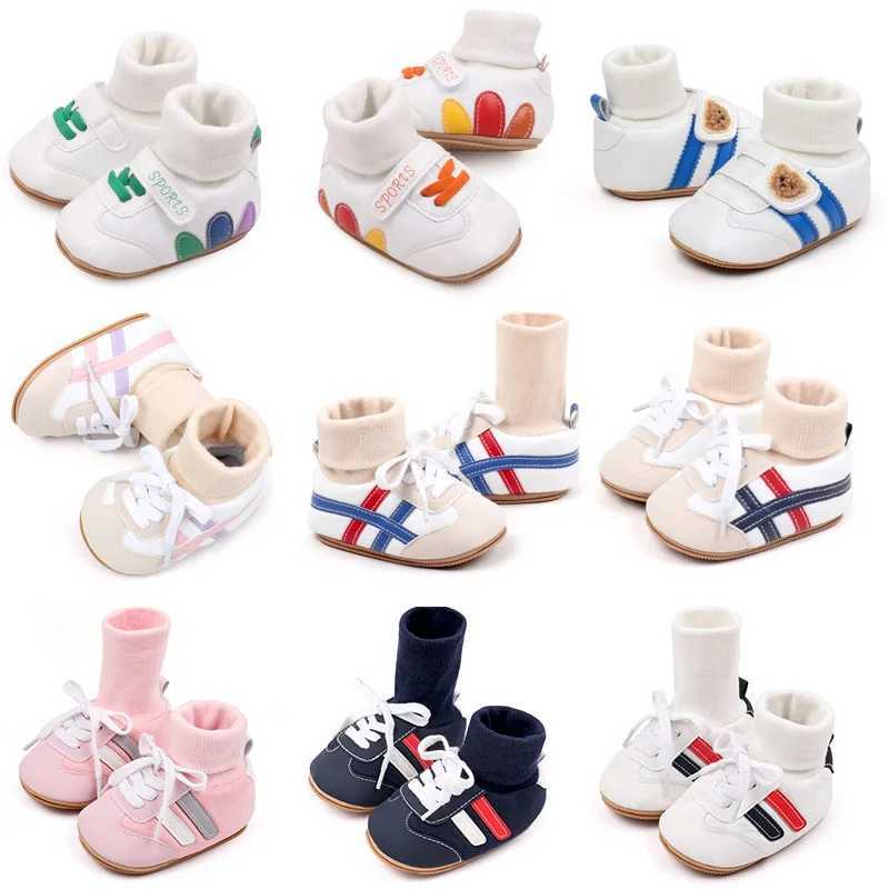 Baby Sock Shos Autumn and Winter Baby Girls Boys Anklecovered Style 01 Year Old Anti Slip Fashion Design Newborn Infant Shoes C251008