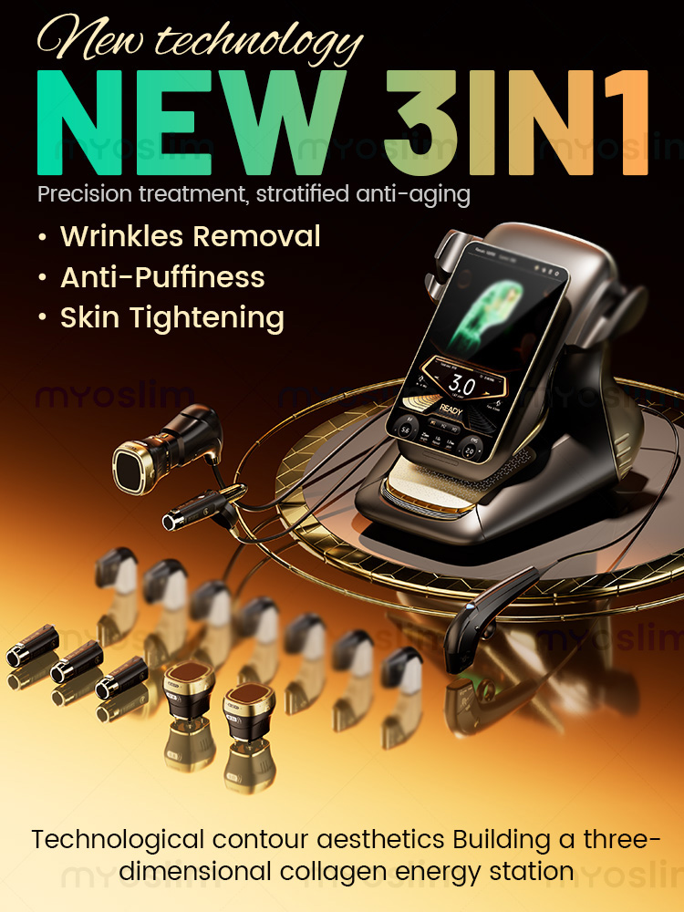 Professional 3 in 1 360 MAX Skin Rejuvenation Face Lifting Skin Tightening Anti-aging 25D MAX Beauty Machine
