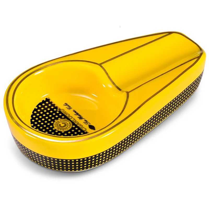 Cigar Cutter Tool Set Ceramic Ashtray Multifunctional Smoking Accessories for Cigarette Smoking Y251008