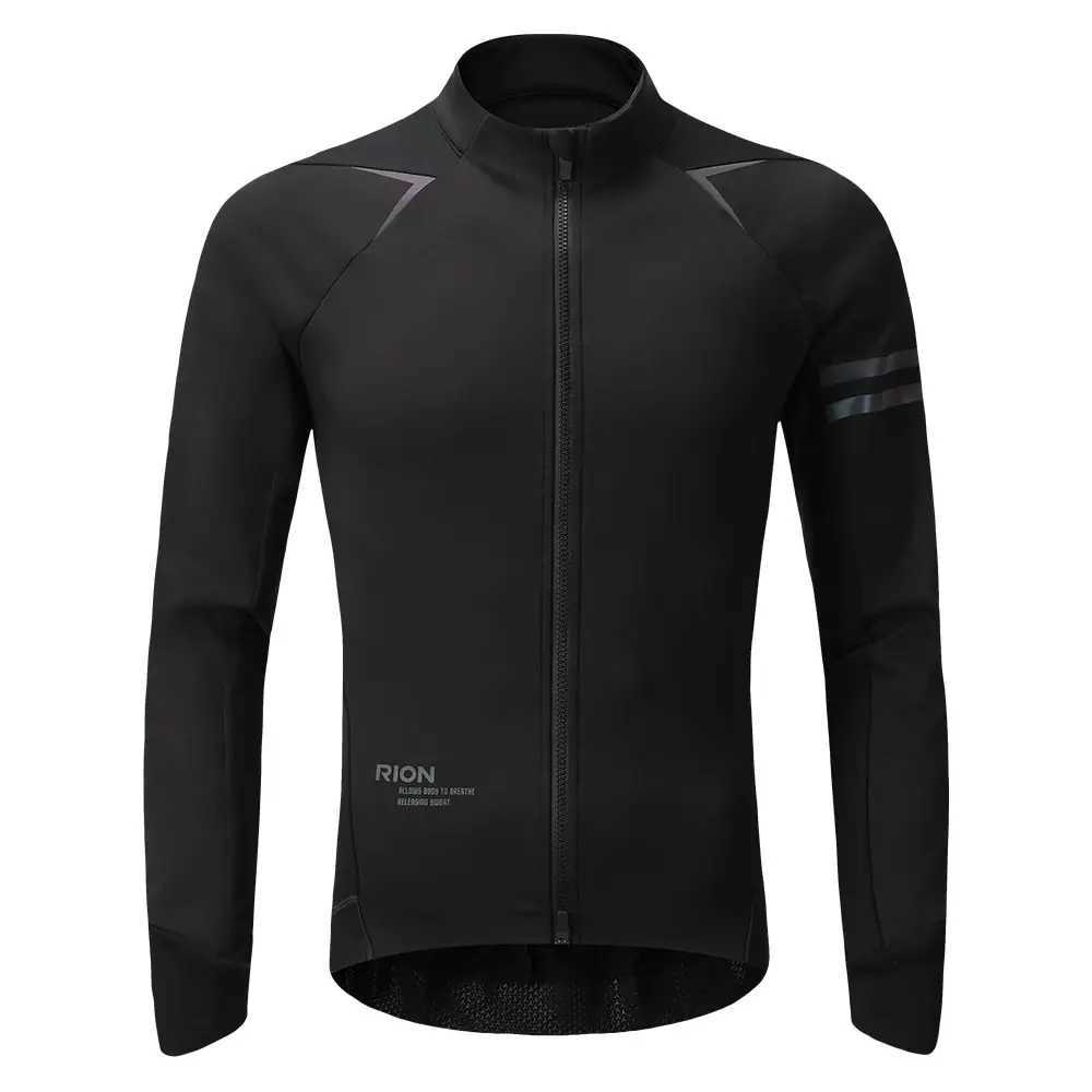 RION Cycling Jackets Mens Coats Winter Thermal Fleece Windbreaker Waterproof MTB Bicycle Clothing Bike Jacket Motorcycle Riding J251008