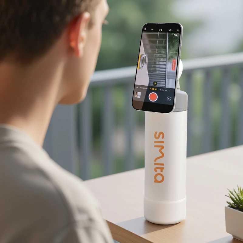 Phone Stand Heat and Cold Preservation Cup Stainless Steel MUltifunctional Portable Handheld Sports Water Cup C251008