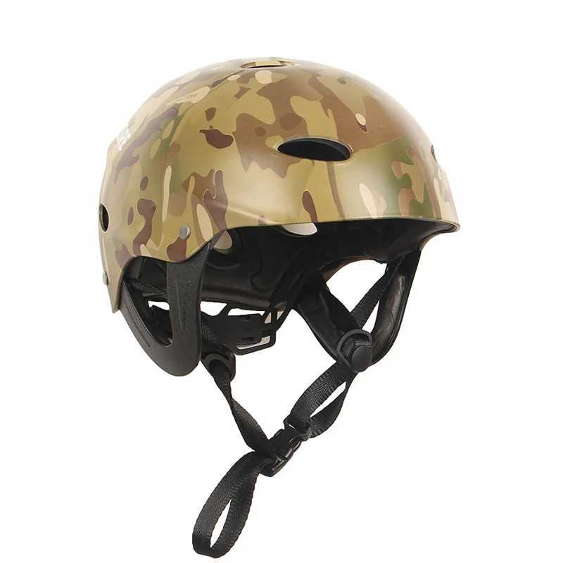 GoexploreWater Sports Helmet for Men ABS Boating Kayak Roller Skating Rock Mountain Climbing Water Sports Equipment Adult C251008