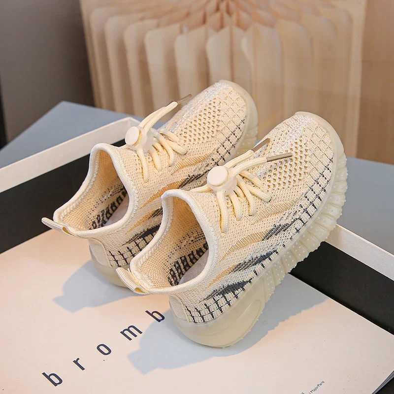 Luxury Unisex Toddler Joggers: Versatile Kids' Walking Shoes Featuring Flexible Weave Material and Robust Outsole