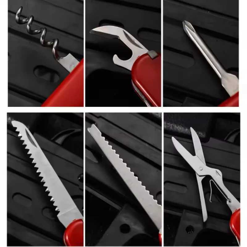 57911 IN1 Multifunctional Folding Stainless Steel Knife And Pliers for Camping Outdoor Portable Camping Survival Tools J251121