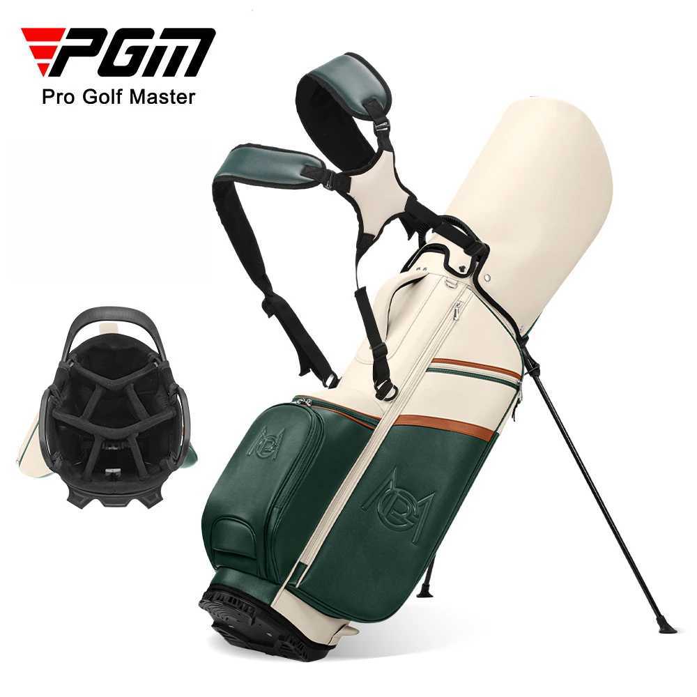 PGM Women Golf Bags 7Grid Plug Hole Shoulder Strap Waterproof Microfiber Rack Bag QB175 J251008