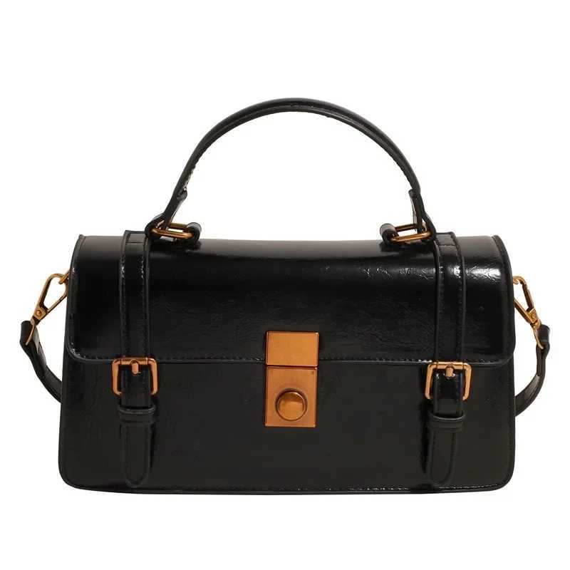 Designer New 2025 Wens Handbag High Grade Single Shoder Color Ctrast Square Bag All Mah Simple Crossbody Style Y251120