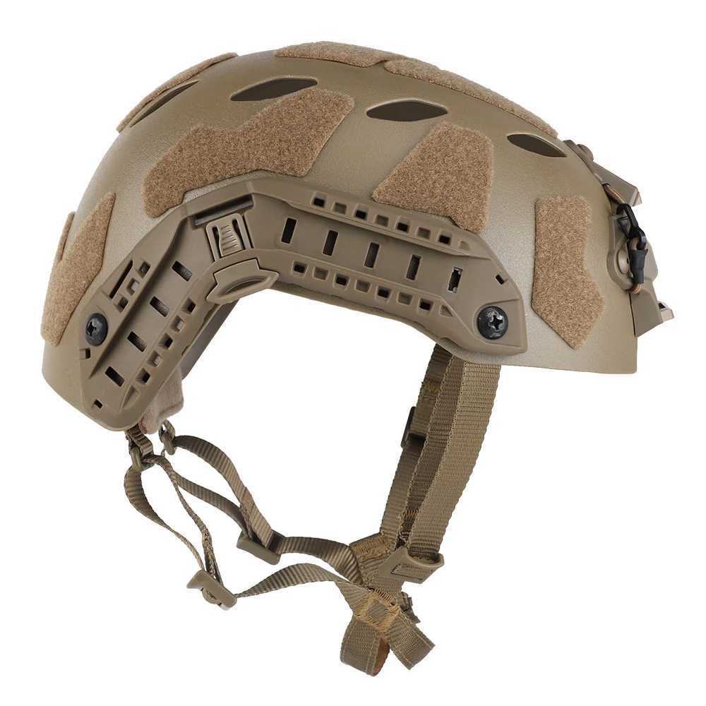 Tactical PJ Helmet Simplified Version OpsCore SF Super High Cut Helmet Outdoor Cycling Paintball Protection Fast Airsoft Helmet C251008