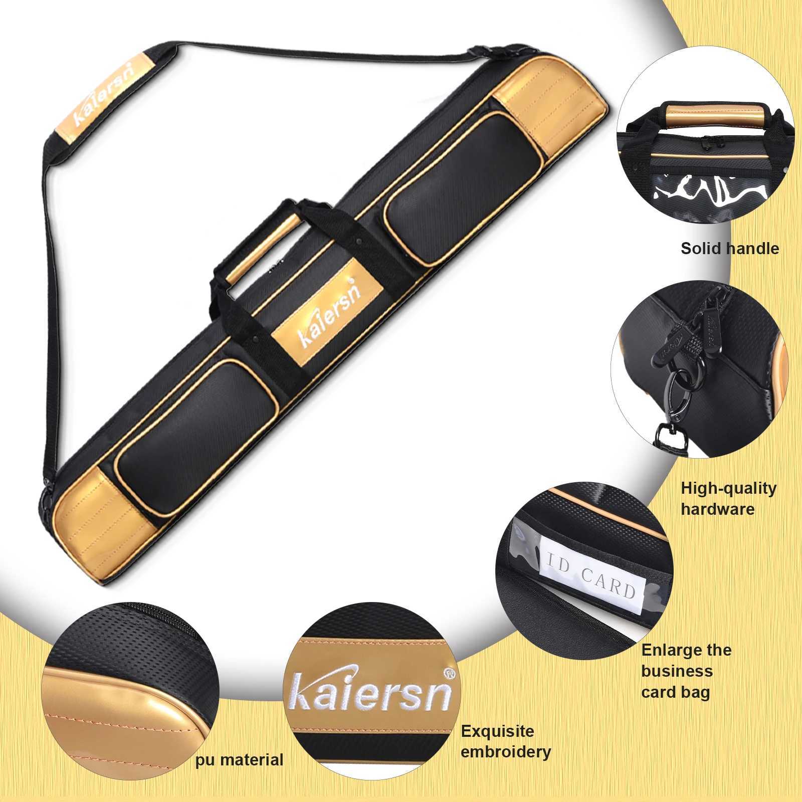 Premium PU Single Shoulder Park Golf Club Bag Lightweight Carry Pouch for 2 Park Golf Clubs Balls Gloves Phone Accessories J251008