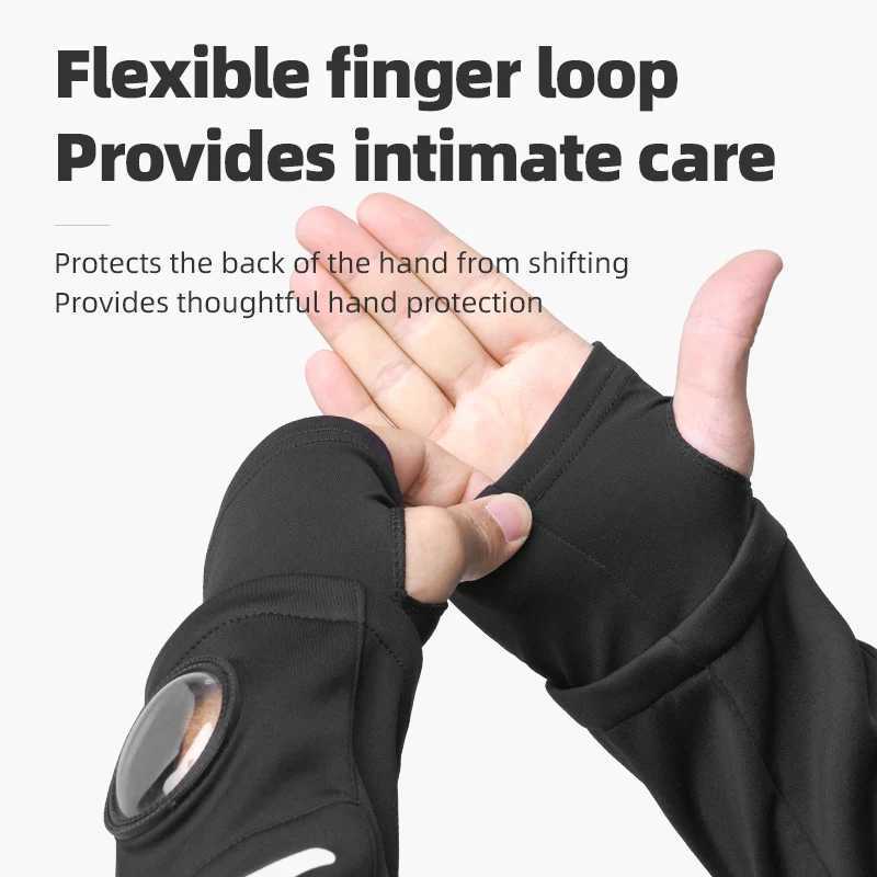 ROCKBROS Winter Cycling Jacket Hoodies Warm Fleece Thermal Windproof Hooded Jacket Long Sleeves Men Windbreaker Cycling Clothing J251008