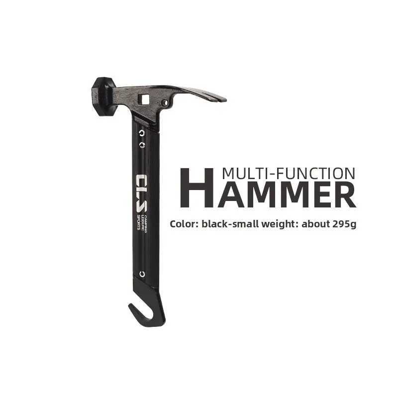 CLS Outdoor Tools Mini Tent Hammer Multi Functional Stainless Steel Aluminum Alloy Handle Camping Skyline Hammer Small Hammer J251121