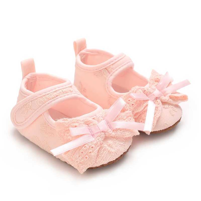 Spring And Summer Newborn Baby Walking Shoes Womens Baby Cotton Soft Sole Comfortable Princess Shoes C251008