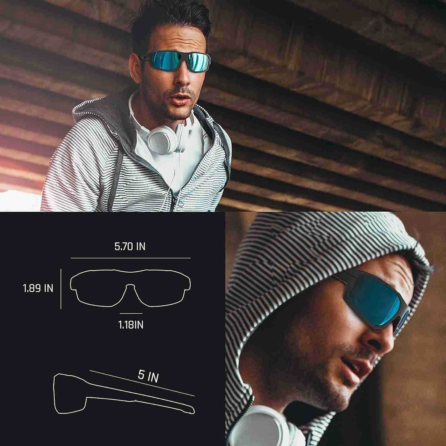 Polarized Sunglasses Men Women Sports Fishing Cycling Running Trekking Sun Glasses TR31 W251008