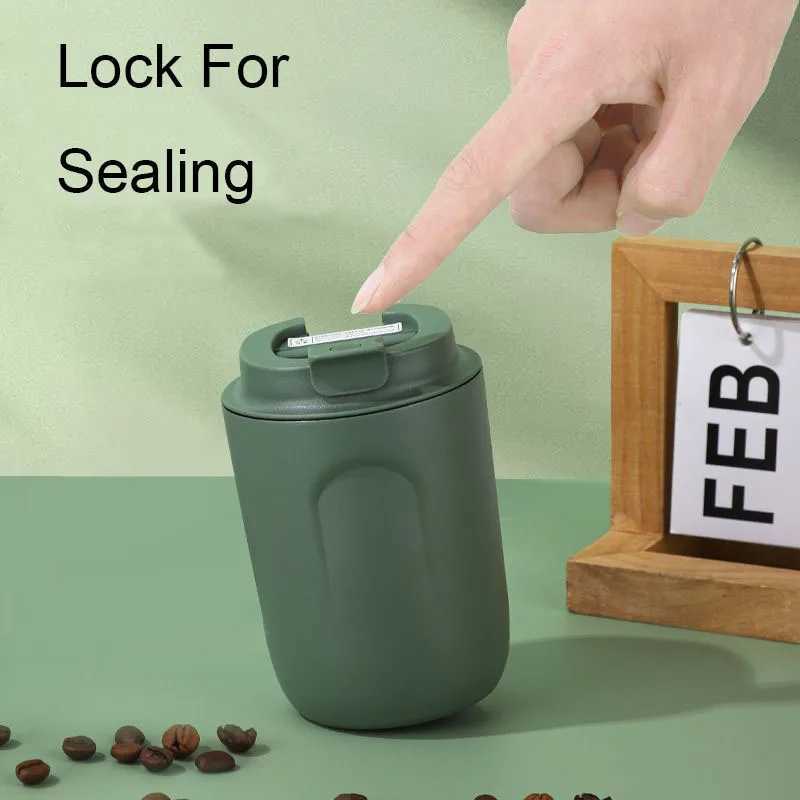 220ml Mini Thermo Coffee Cups Mug 316 Stainless Steel Travel Thermal Mug Tumbler Leakproof Pocket Cup Insulated Hot Water Bottle C251008