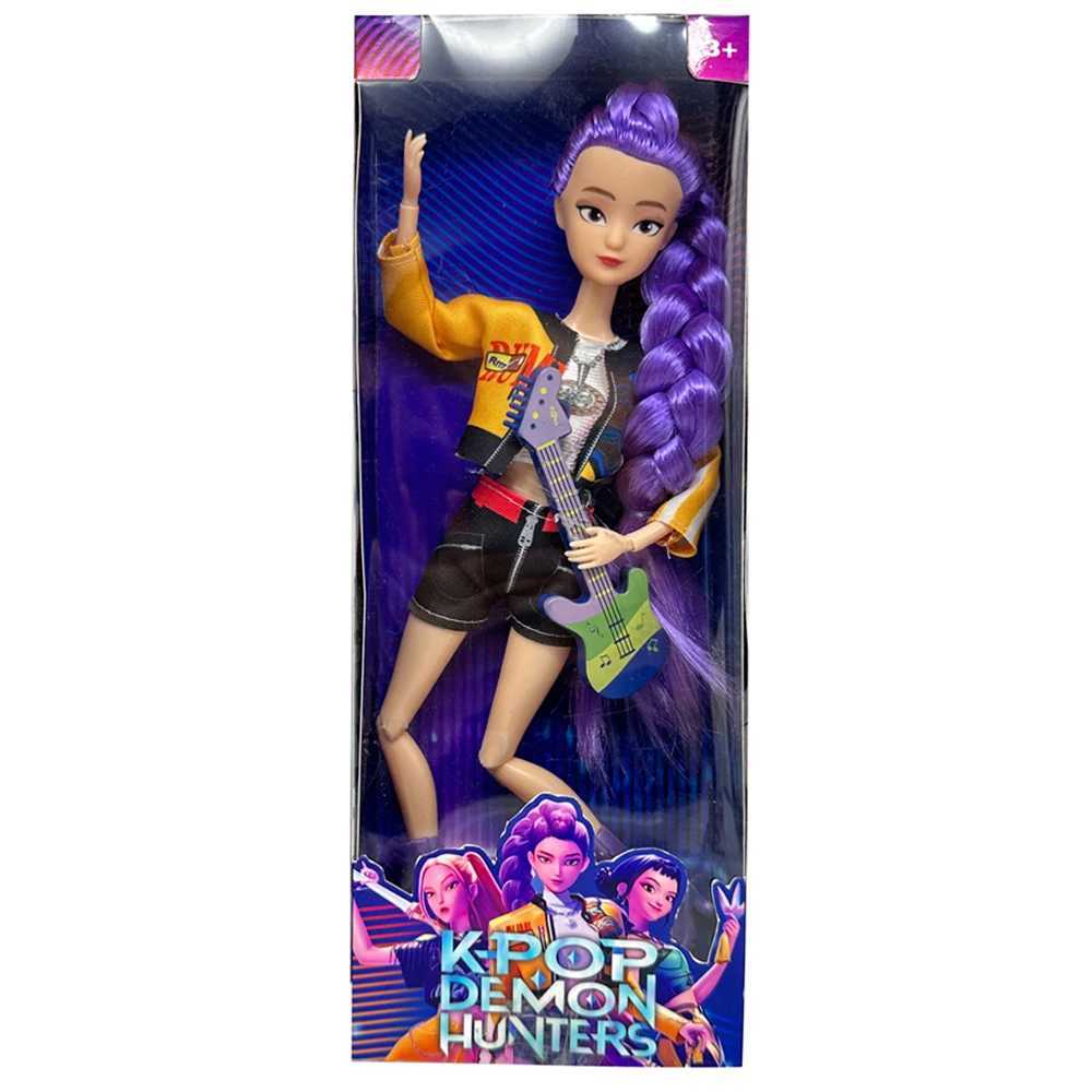 2025 NEW Anime KPop Demon Hunters Doll Vinyl Toy Rumi Mira zoi Character vinyl mask figurine Birthday Gift Fan Club GiftsJ251008