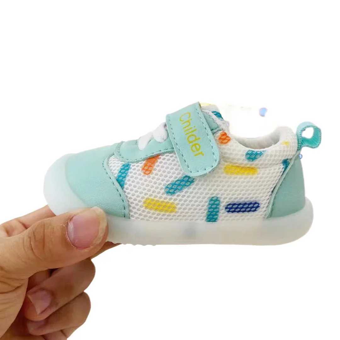 Spring New Baby Girl Shoes Soft Sole Mesh Breath Comfort Baby Boy Shoe Fashion Versatile Classic Simple Kid Canvas Shoe Beb C251008