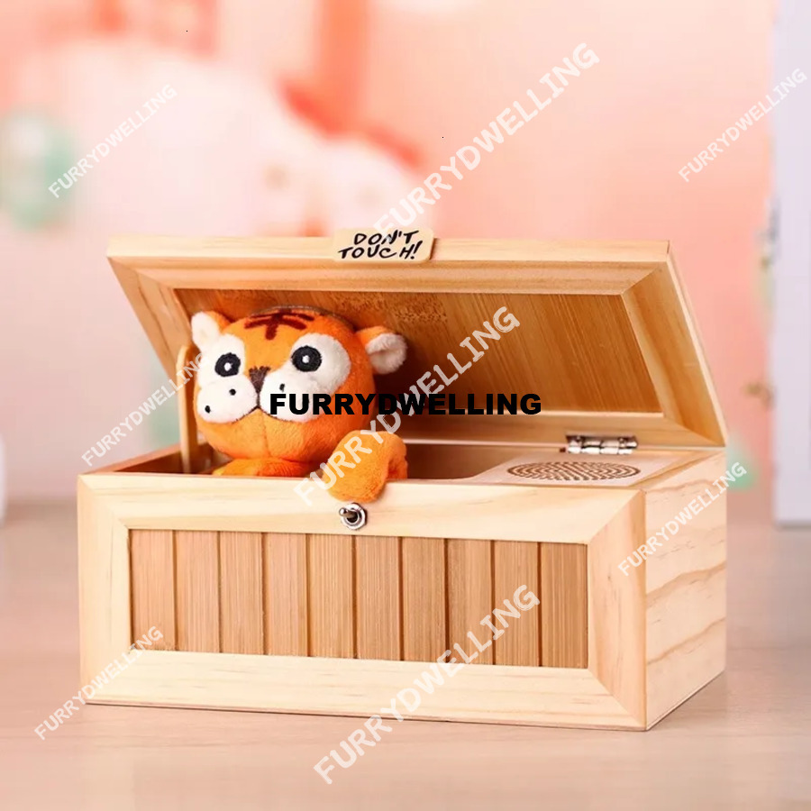 Dwe74 Boring Little Tiger Boy Boring Toy Talking Box Creat S25911