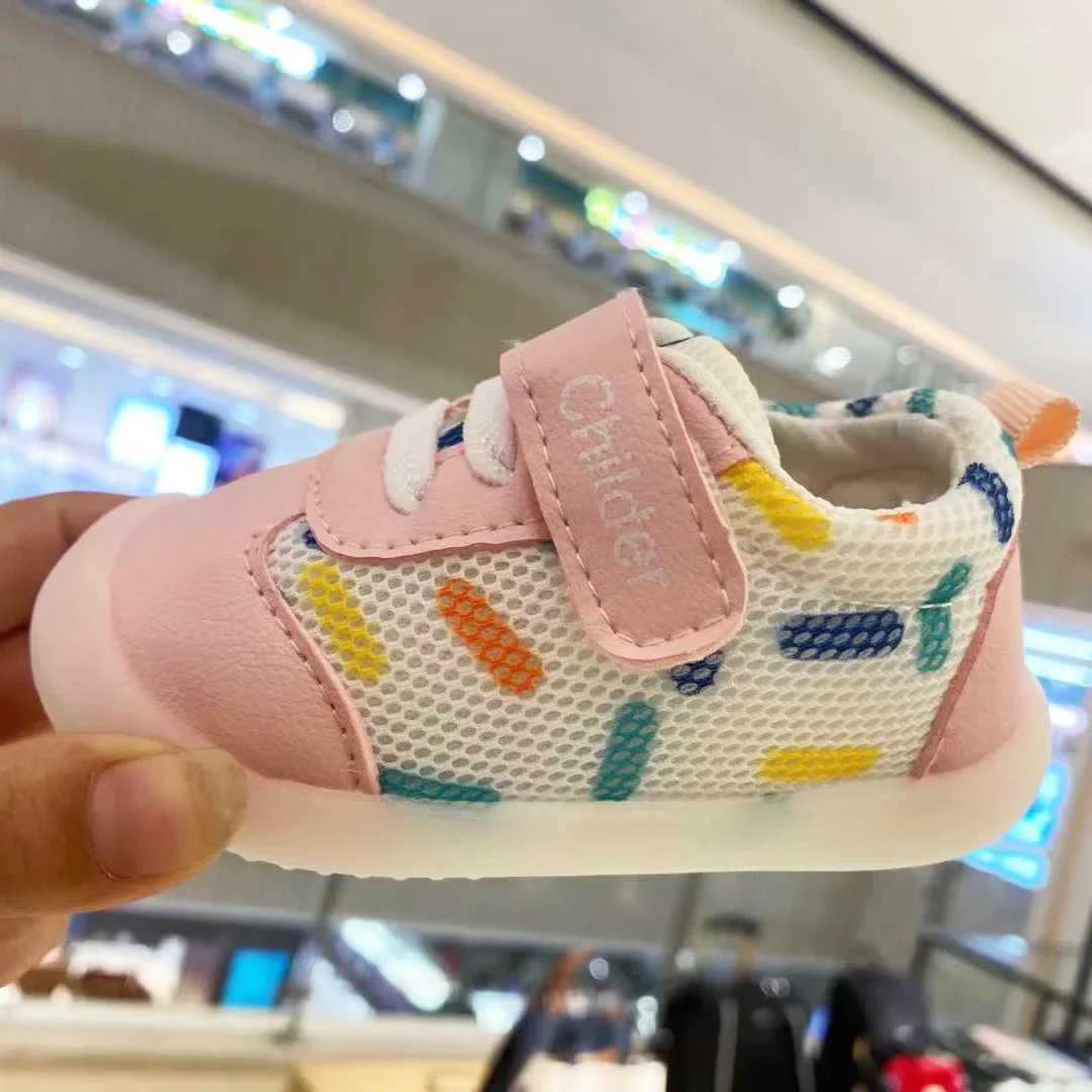 Spring New Baby Girl Shoes Soft Sole Mesh Breath Comfort Baby Boy Shoe Fashion Versatile Classic Simple Kid Canvas Shoe Beb C251008