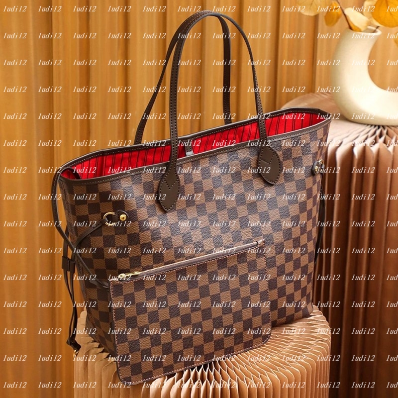 Top quality neverfulltote Double Up Bag Womens crossbody shoulder bag designer handbag Luxury shopping bag wallet mirror quality tote leather Composite Bag