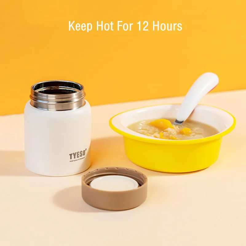 220ml280ml Mini Double Stainless Steel Braised Flask LeakProof Thermal Lunch Box Adult Student Stew Beaker Vacuum Flask C251008
