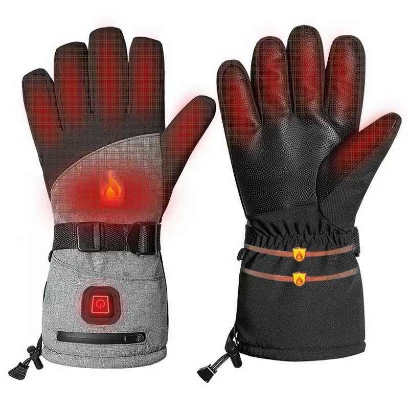 Winter gloves made of 3M cotton heated hands electric heating gloves waterproof snowboard bicycle outdoor skiing 240914
