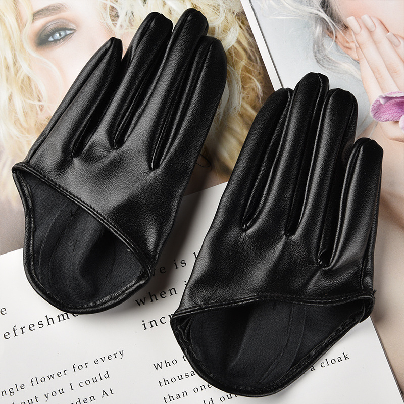 Fashion colored clothing accessories womens leather gloves comfortable short womens gloves warm winter gloves 241106