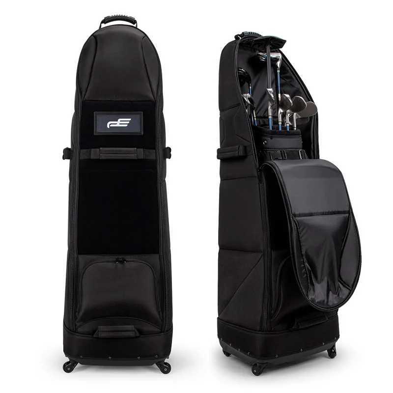 PLAYEAGLE Golf Travel Bag with Universal Wheels SoftSided Golf Club Travel Cover To Protect Clubs for Airlines J251008