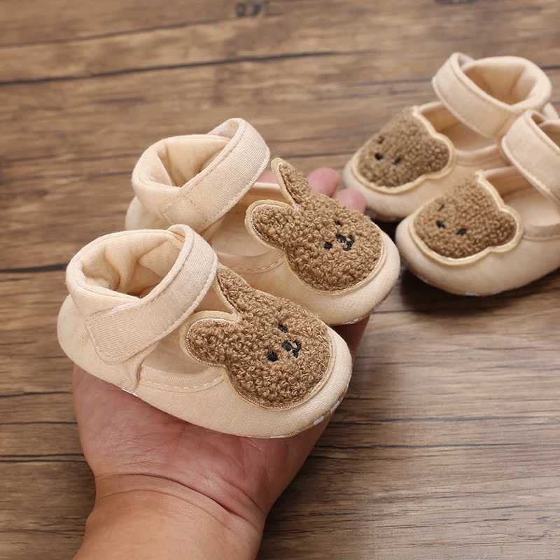 Cute Baby Shoes Cartoon Bear Casual Sandals 018M Boys and Girls First Step Shoes Soft Sole Lightweight C251008