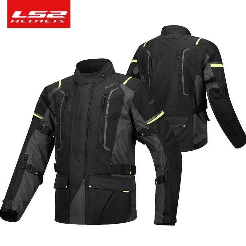 LS2 NARVIK motorcycle riding suit MJ147 mens motorcycle pull car fall waterproof motorcycle jacket J251008