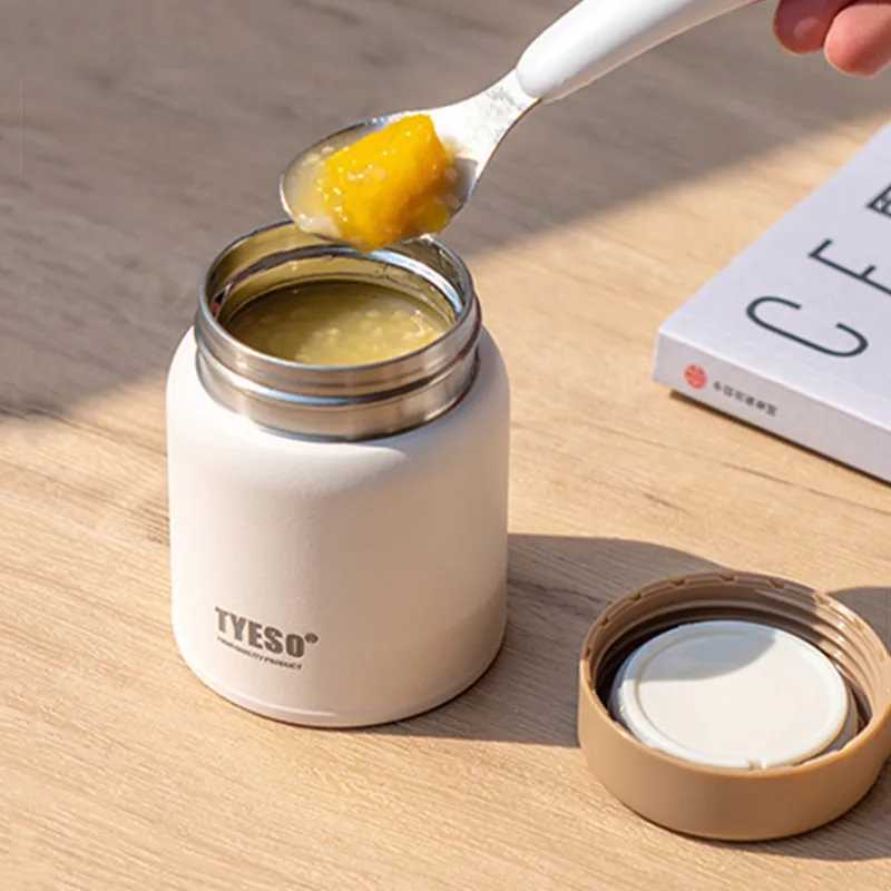 220ml280ml Mini Double Stainless Steel Braised Flask LeakProof Thermal Lunch Box Adult Student Stew Beaker Vacuum Flask C251008