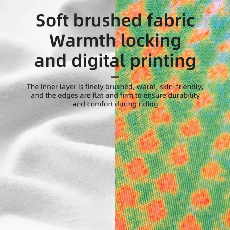 ROCKBROS Cycling Jersey Long Sleeve Fleece Warmth Comfortable Autumn Winter Bike Clothing with YKK zipper Outdoor Sports Coat J251008