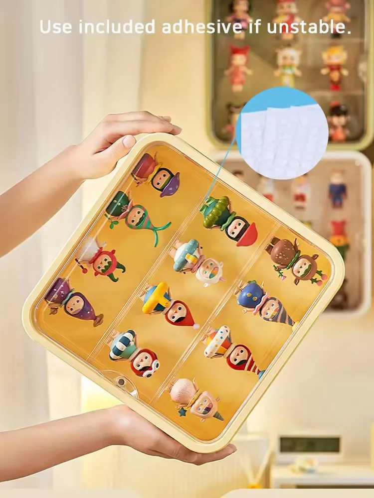 Wall Mounted Storage Box For Figures Showcase Clear Blind Box Display Case Figures Stand Dust Display Proof Doll Toy C251008