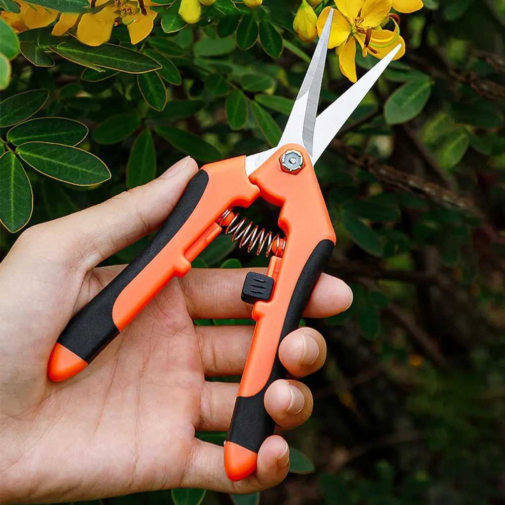65 Inch Curved Pruning Scissors Multifunction Gardening Scissors Pruning Shears Flower Leaf Trimmer Scissors Gardening Supplies J251121