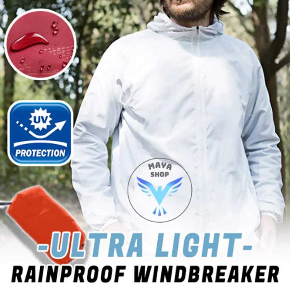 Outdoor Sports Waterproof Windproof Rain Coat Cycling Jackets Bike Bicycle Running Jersey UltraLight Cycling Jackets J251008