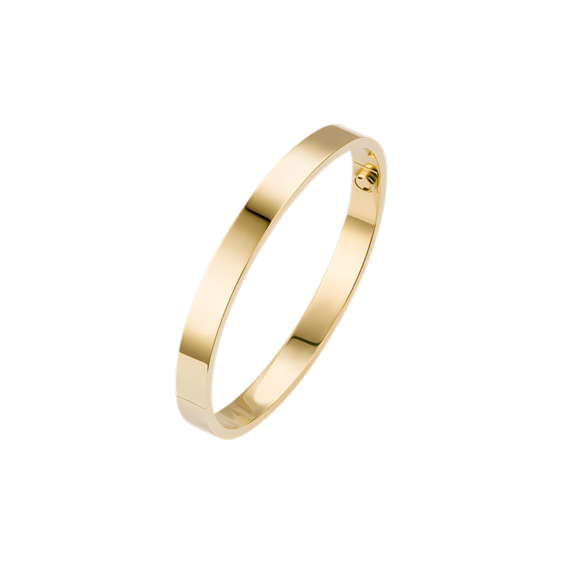 Designer Bracelet Jewelry Designer for Women Lover's Screw Bracelet Titanium Steel Bangle Gold-Plated Never Fading Non-Allergic,Gold/Silver/Rose, Store/21621802