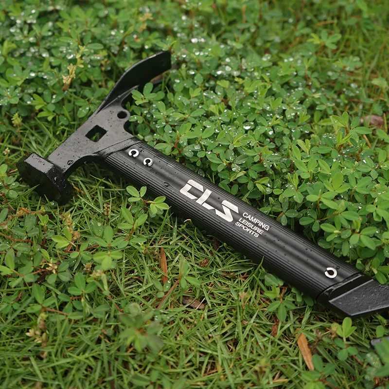 CLS Outdoor Tools Mini Tent Hammer Multi Functional Stainless Steel Aluminum Alloy Handle Camping Skyline Hammer Small Hammer J251121