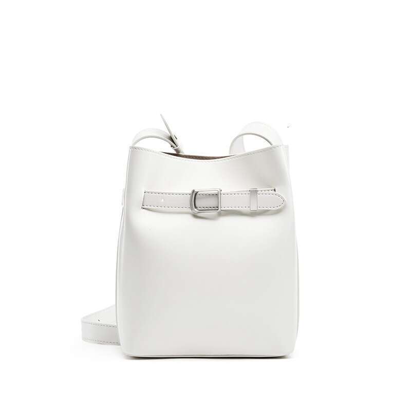 Luxury Bag Genuine Leather High End Bucket Top Layer Cowhide Women S Shoulder Crossbody Bag