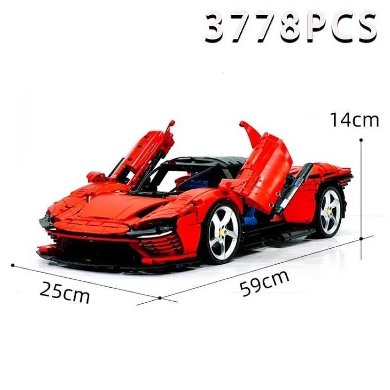 New 42143 Supercar High Tech Technical SP3 Model Building Block Sport Car Toys for Boys Girls Birthday Gift Christmas Gifts Z251008