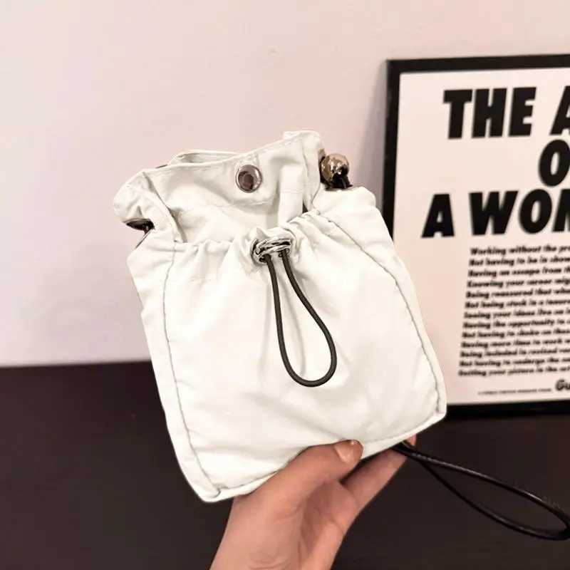 Nylon Crossbody Bag Soft Mini Phone Wallet Multifunctional Square Shoulder Bag Crossbody Purse Messenger Bag Couple PouchT251007