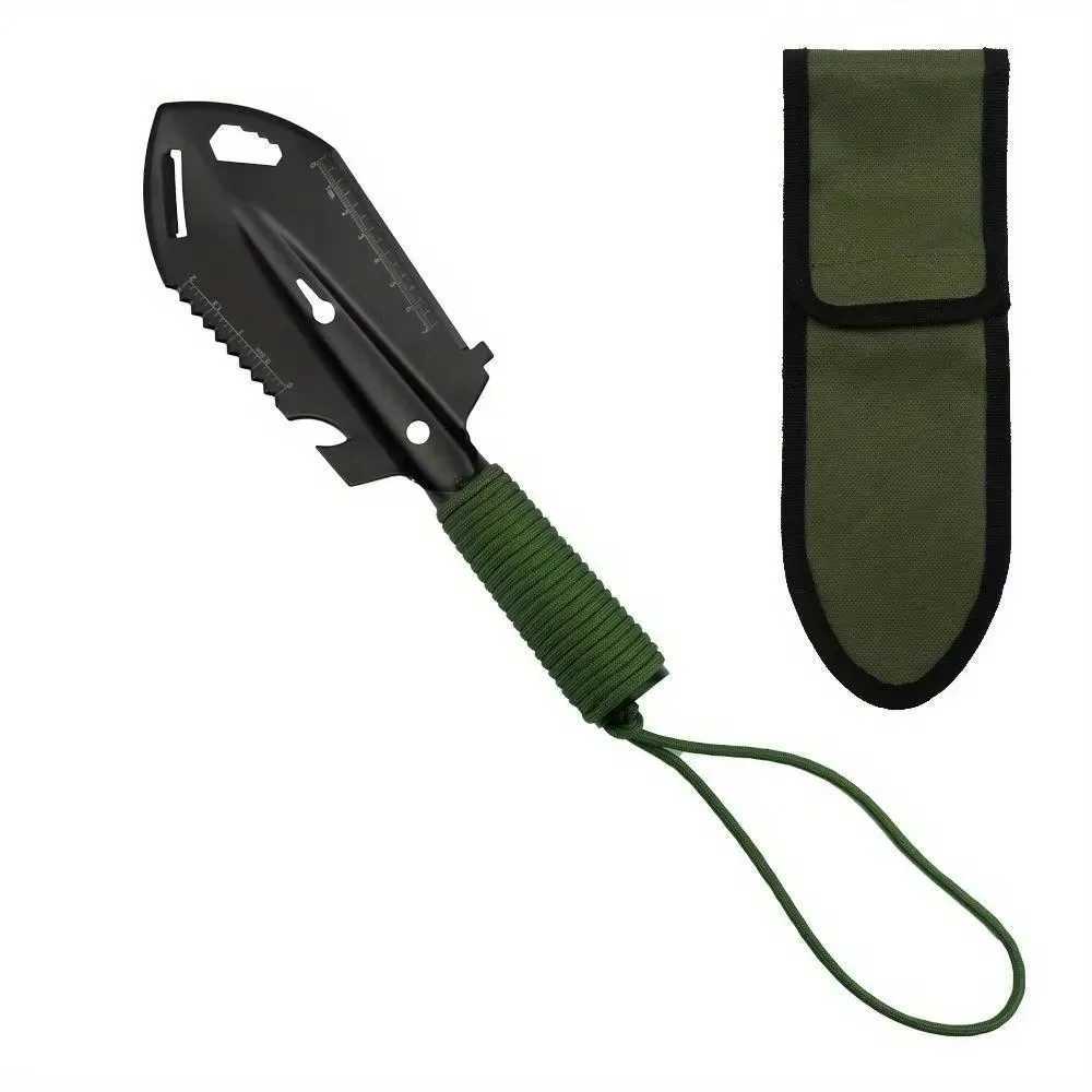Multifunctional Multitool Small Shovel Metal Camping Spade Hand Trowel With Wraped Handle For Camping Outdoor Digging J251121