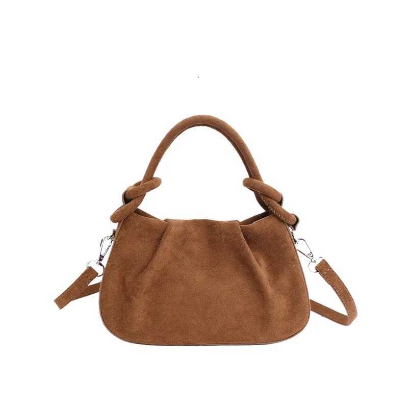Designer Faux Suede hasp sewing thread Shoder Bags Simple Ladies Bags S 2025 Versatile Cmuting Solid Color Crossbody Bags1 Y251120