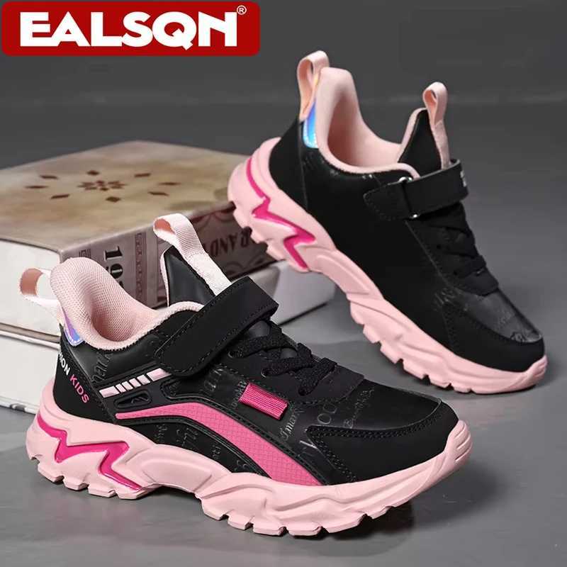 Children Sneakers Casual for Girls Pink Comfortable Leather Running Sports Kids Girl Flat Breathable Shoes C251008 XJ260303