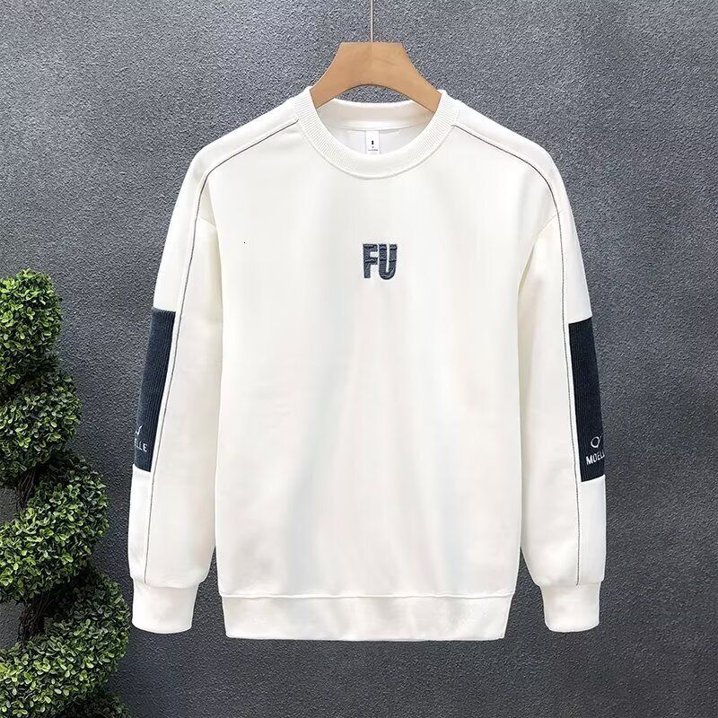 Men's Sweatshirt Spring Autumn 2025 Designer Shirt New Round Neck Personality Long Sleeve Designer Hoodie T-shirt Polo Winter Fashion Cool Jacket