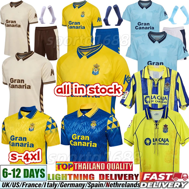 25 26 Las Palmas Soccer Jerseys HERRERA SANDRO 4XL football jersey Vieira Jesus Mesa Las Palmass home away Las Palmas Sports Union 3rd football shirts mens kids kit