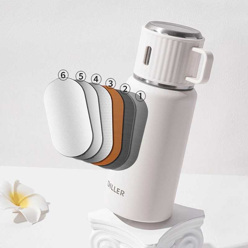 500ml Stainless Steel Thermos Bottle for Hot Coffee Vacuum Thermal Water Bottle Insulated Cup Vacuum Flasks Double Wall Travel C251008