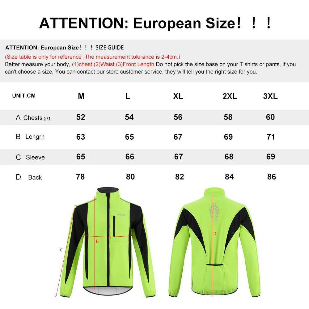 HISERWA Cycling Mens Jacket WindProof Fleece Pro Cycling Jackets Longsleeve Warm Soft Brushed Pro Breathable Bicycle Clothing J251008