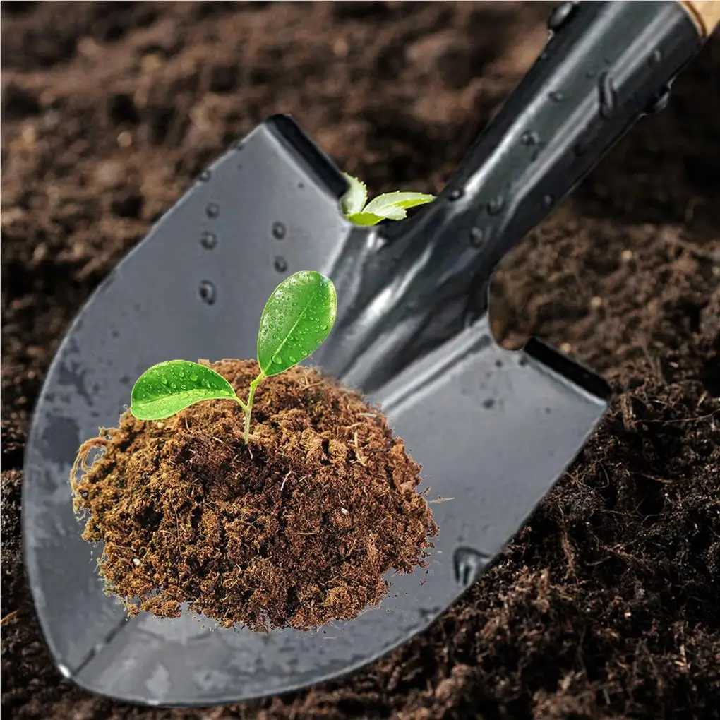 358505cm Digging Shovel Manganese Steel Shovels Kids Trowel Waterproof Rustproof Garden Scoop for Beach Camping Outdoor J251121